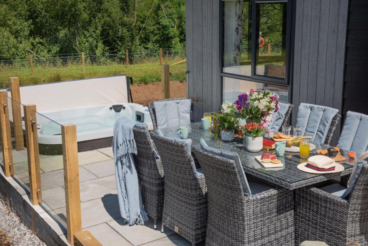 Lilac Lodge, 22 Roadford Lake Lodges Lifton Exteriör bild