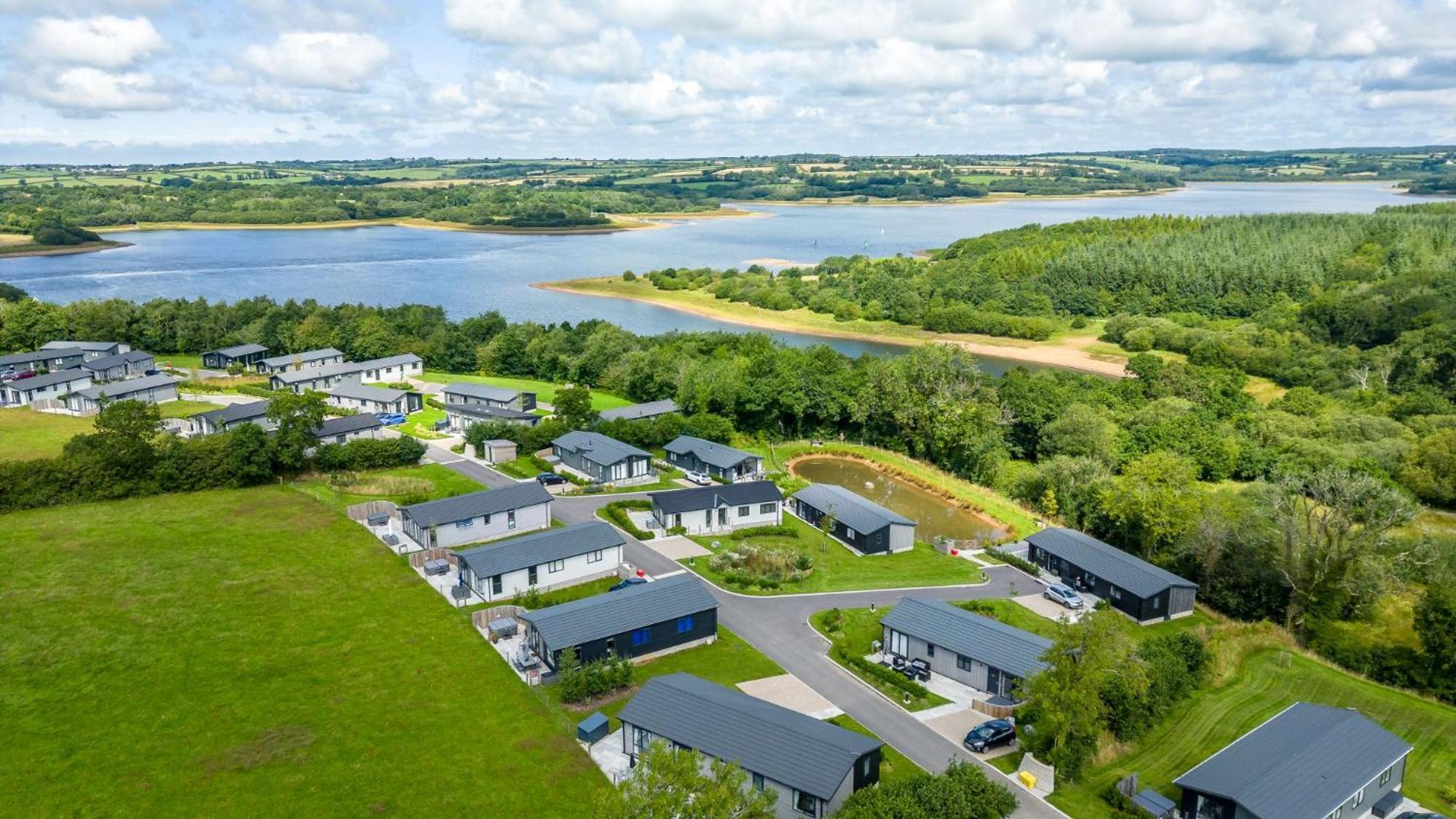 Lilac Lodge, 22 Roadford Lake Lodges Lifton Exteriör bild